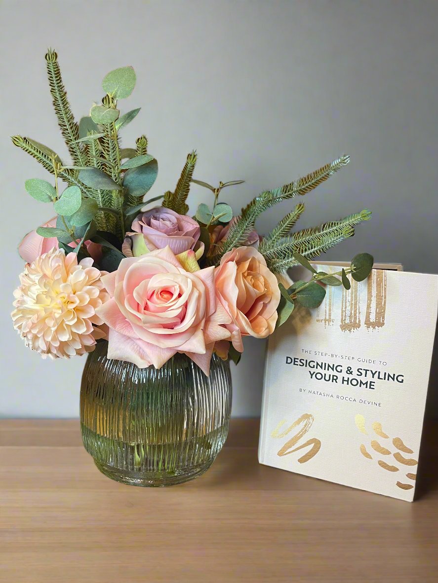 ROSE & POM POM ARRANGEMENT - Limited Edition X Natasha Rocca Devine (NRD6)