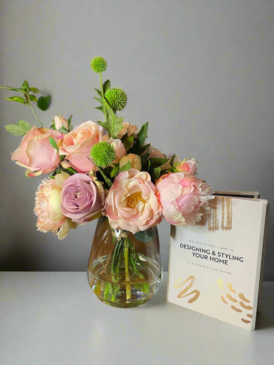 ROSE & PEONY ARRANGEMENT -  Limited Edition x Natasha Rocca Devine (NRD5)