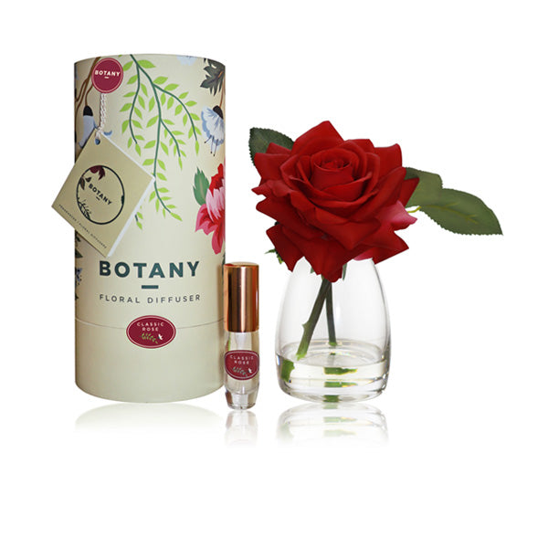 Classic Rose - Silk Flower Diffuser Gift Set